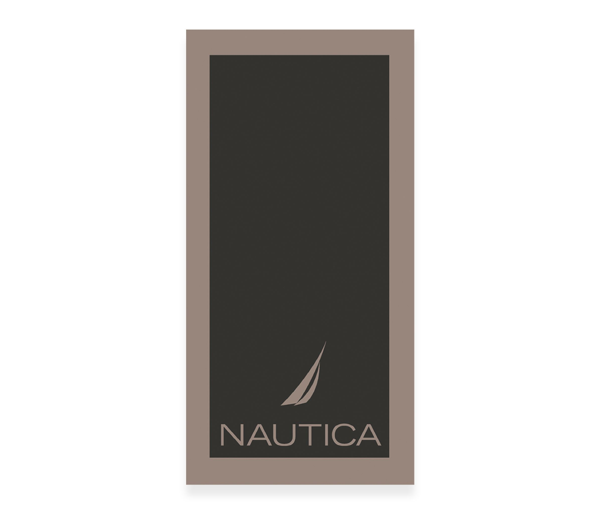 Πετσέτα Θαλάσσης Nef-Nef Nautica Anthracite 80x160