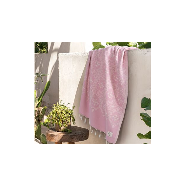 Πετσέτα Θαλάσσης Nef-Nef Degenis Mauve 90x170