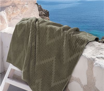 Πετσέτα Θαλάσσης Nef-Nef Soroco Olive 80x160
