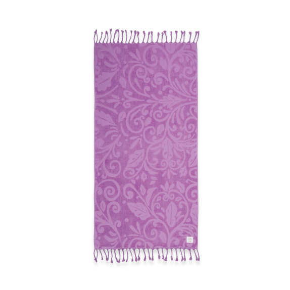 Πετσέτα Θαλάσσης Nef-Nef Veronia Mauve 80x160