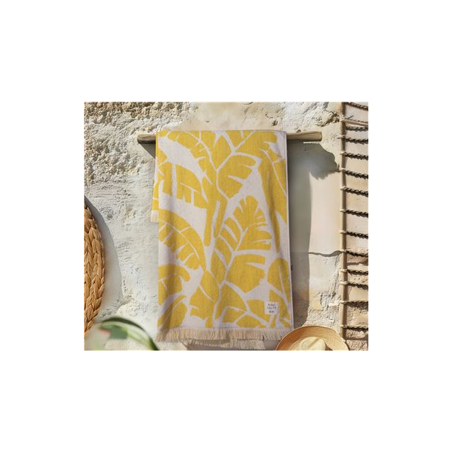 Πετσέτα Θαλάσσης Nef-Nef Amalfi Yellow 90x170