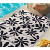Πετσέτα Θαλάσσης Nef-Nef Amalfi Black 90x170