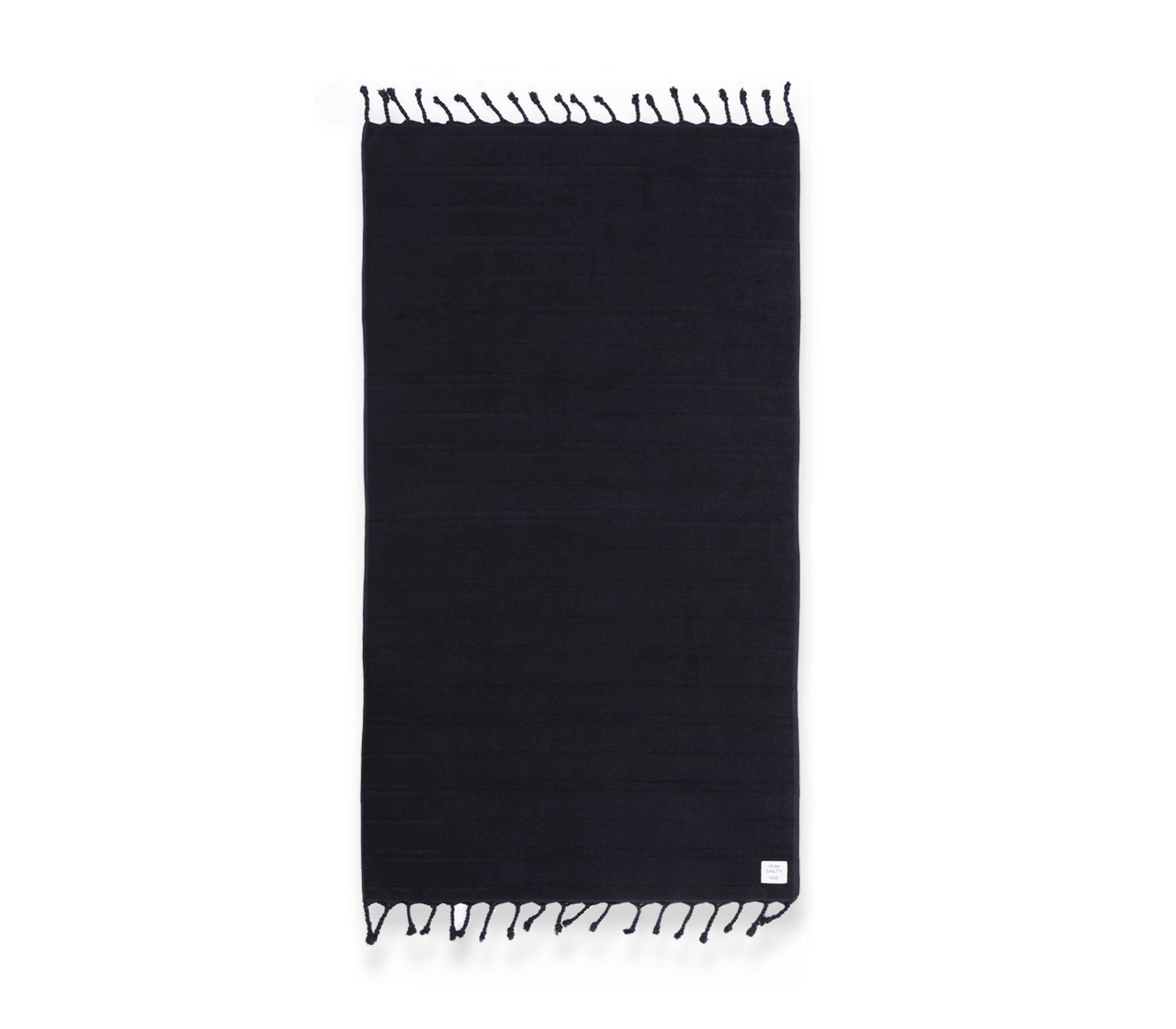 Πετσέτα Θαλάσσης Nef-Nef Stay Salty Black 90x170