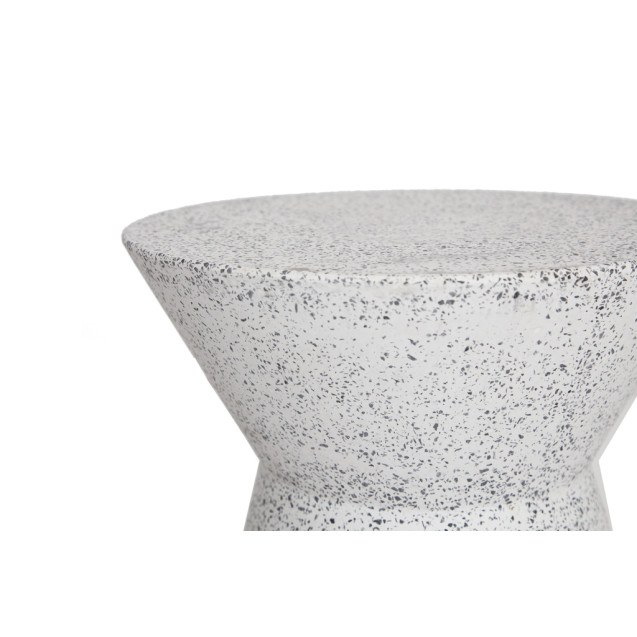 Σκαμπό Biella Terazzo Grey Black (35x35x44)...