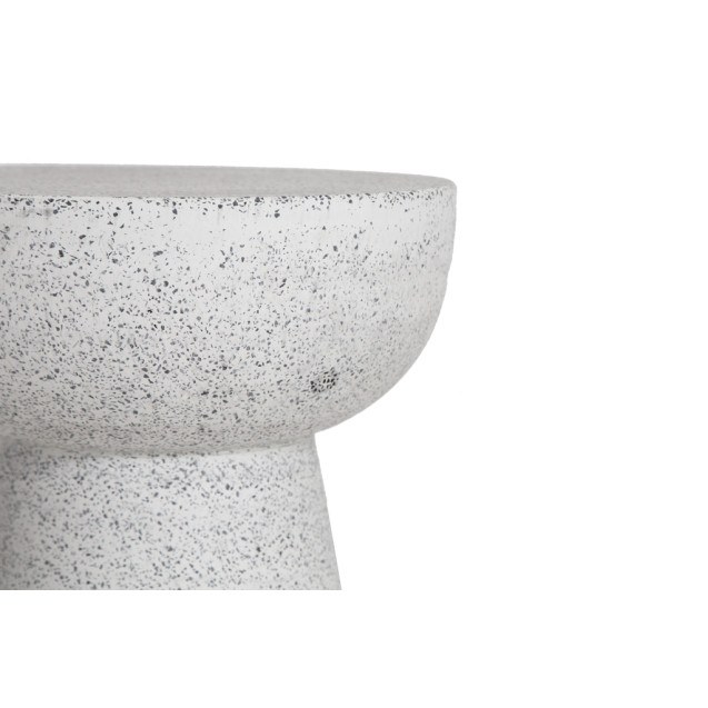 Σκαμπό Noria Terazzo Grey Black (41x41x54)...