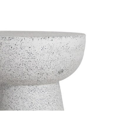 Σκαμπό Noria Terazzo Grey Black (41x41x54) Soulworks 0800005