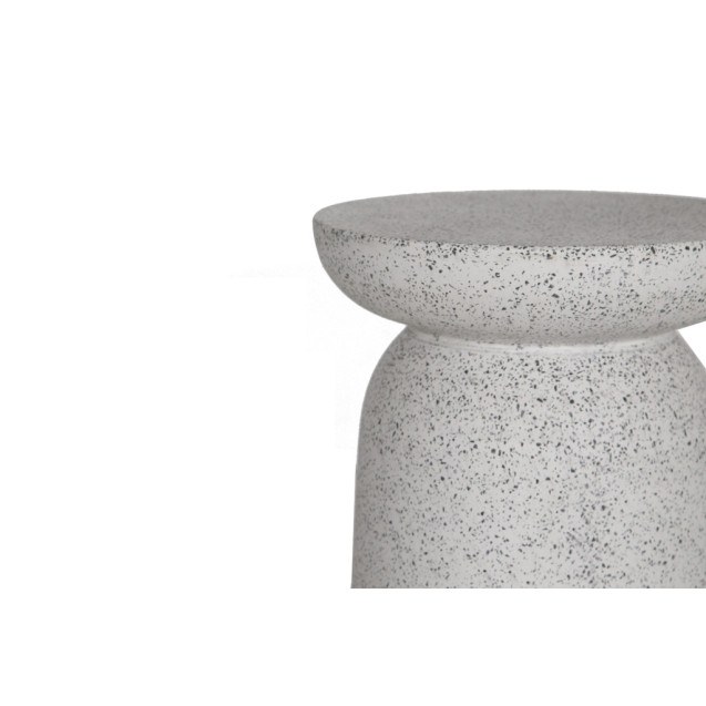 Σκαμπό Rieti Terazzo Grey Black (35x35x45)...