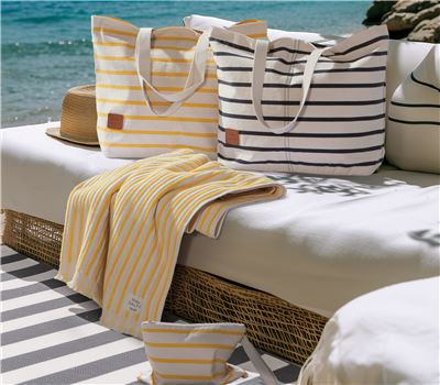 Τσάντα Θαλάσσης Nef-Nef Elveria Yellow 52x38x15