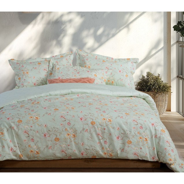 Κουβερλί Υπέρδιπλο Nef-Nef Mimosa Green 240x230