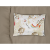 Μαξιλαροθήκη Εμπριμέ bebe Spaceship 186 35x45 Beige