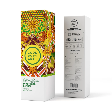 Ανοξείδωτο Μπουκάλι Cool Bottles Λιοντάρια 500ml CB303702