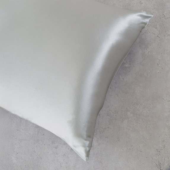 Μαξιλαροθήκη Rythmos Silk Sleep Γκρι 50x70