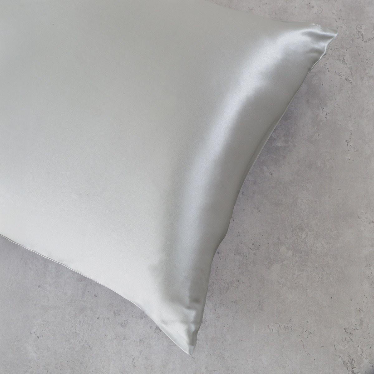 Μαξιλαροθήκη Rythmos Silk Sleep Γκρι 50x70