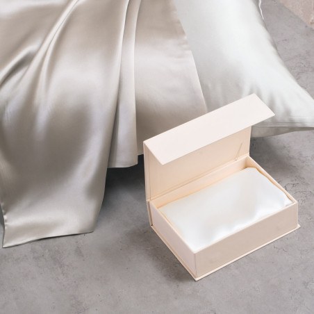 Μαξιλαροθήκη Rythmos Silk Sleep Λευκο 50x70