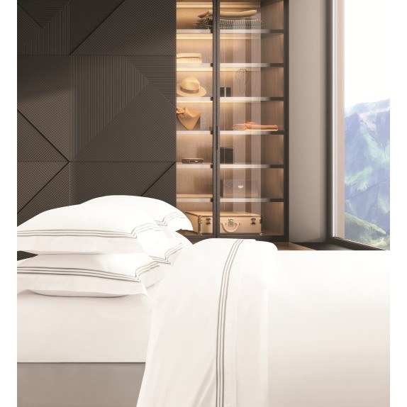 ASPEN3 BEIGE EMBROIDERY ΣΕΤ ΣΕΝΤΟΝΙΑ Υ/Δ 240Χ270CM...