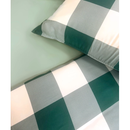 Σετ Παπλωματοθήκη King Size 3 Τεμαχίων Kentia Yn 25 Checks 260x240