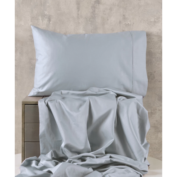 Σετ Σεντόνια Υπέρδιπλα 4 Τεμαχίων Kentia Yn 25 Mnx Silver...