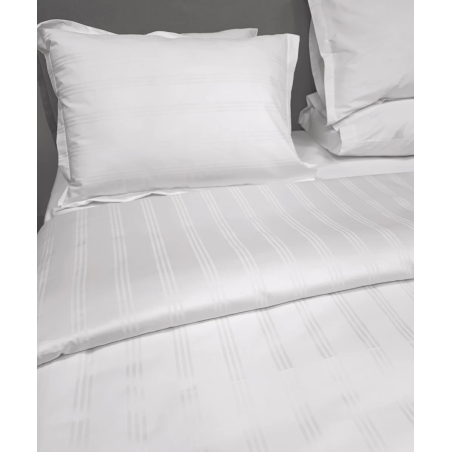 Σετ Παπλωματοθήκη Υπέρδιπλη 3 Τεμαχίων Kentia Yn 25 Mnx Zakar white 220x240