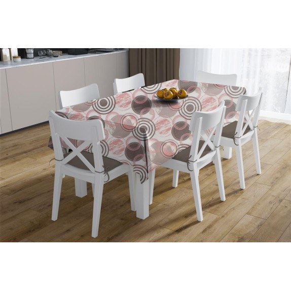 Σετ Τραπεζομάντηλο και Runner Dimcol Circles 469 140x220...