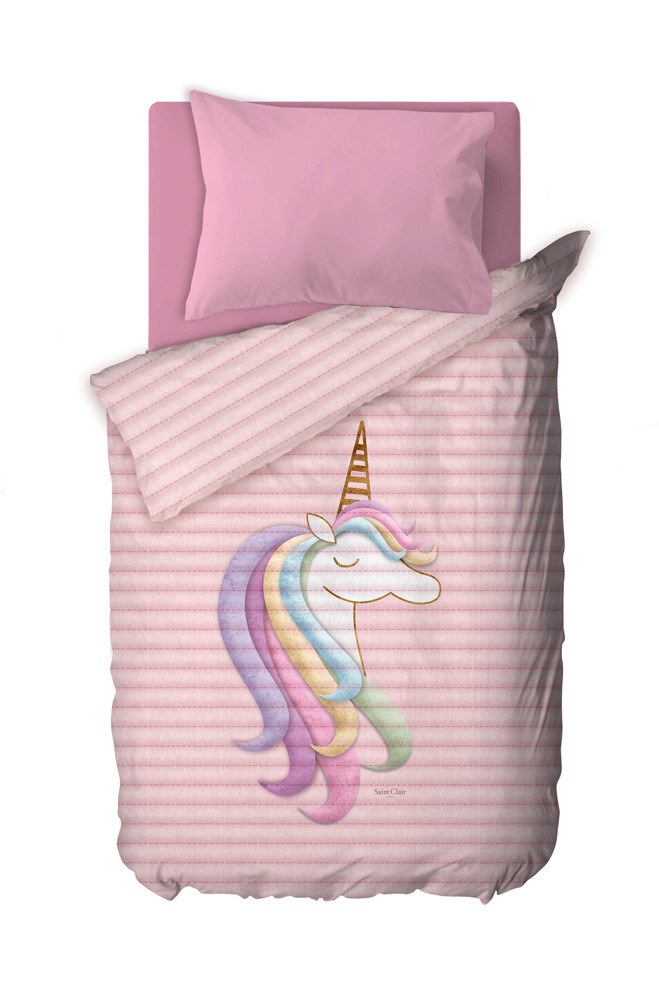 Παιδικό Κουβερλί Μονό Saint Clair Shine 160x220