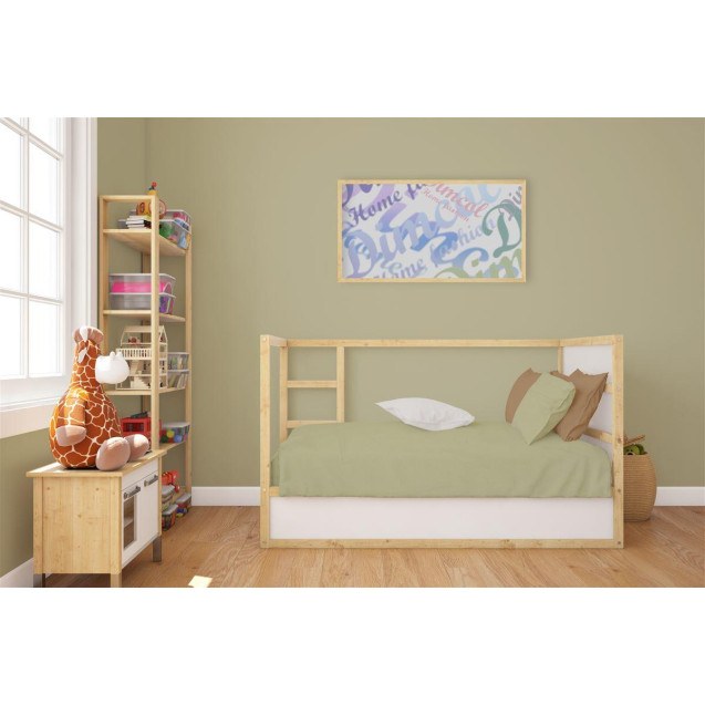 Σετ Σεντόνια Κούνιας 3 Τεμαχίων Dimcol Solid...