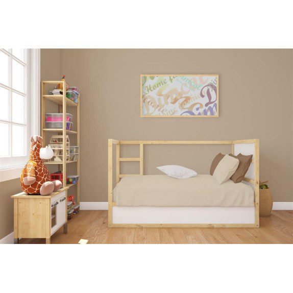 Κατωσέντονο με Λάστιχο Dimcol Solid 502 70x140+15 Beige