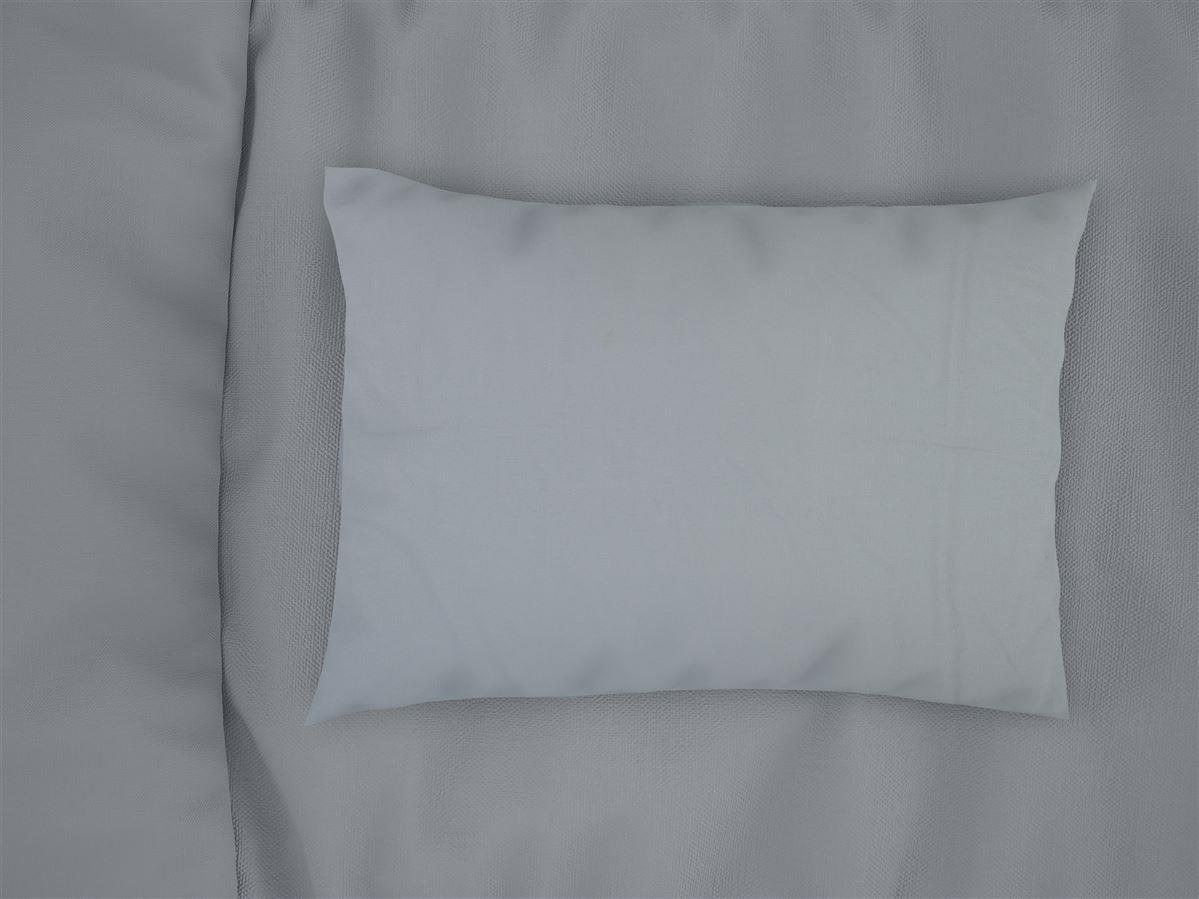 Μαξιλαροθήκη Dimcol Solid 505 50x70 Light Blue-Grey