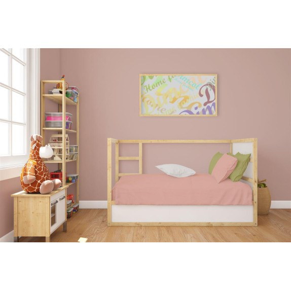 Κατωσέντονο με Λάστιχο Dimcol Solid 503 70x140+15 Dusty Rose