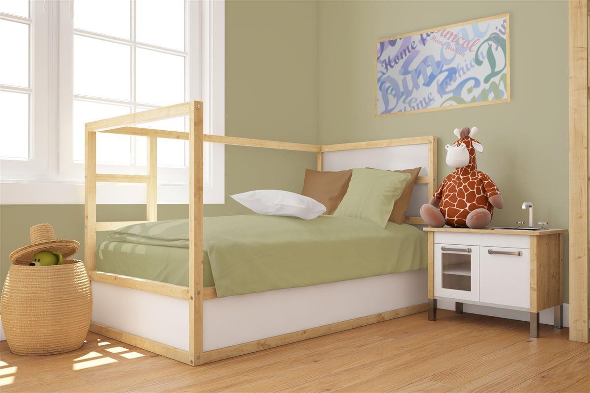 Βρεφική Παπλωματοθήκη Dimcol Solid 504 120x160 Olive