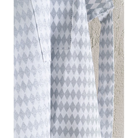 Ποδιά Κουζίνας Rythmos Romvos Ασημι