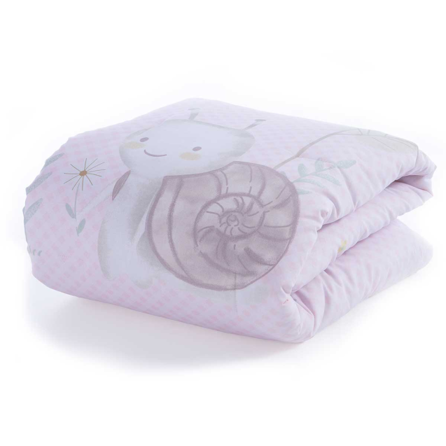 Βρεφικό Πάπλωμα Nef-Nef Cute Snail Pink 110x140
