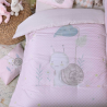 Βρεφικό Πάπλωμα Nef-Nef Cute Snail Pink 110x140
