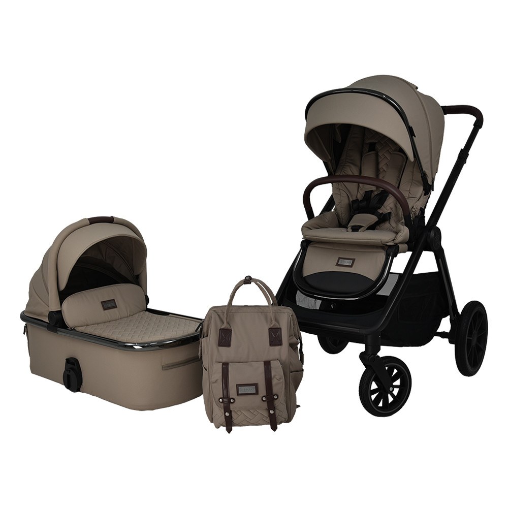 Πολυκαρότσι Bebe Stars Mythos 2σε1 Natural Beige 345-182