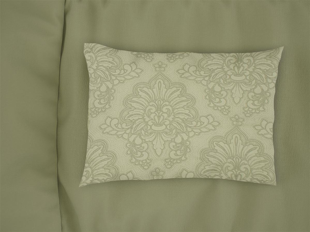 Μαξιλαροθήκη Dimcol Εμπριμέ Άρτεμις 704 50x70 Light Olive