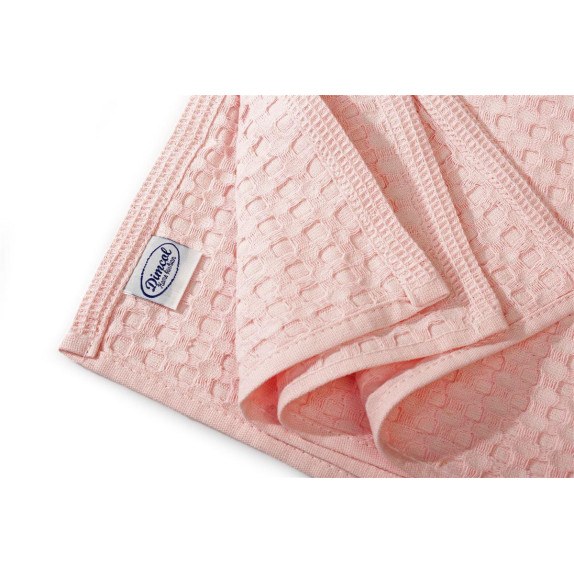 Ποτηρόπανο Dimcol Πικέ Solid 50x70 English Rose