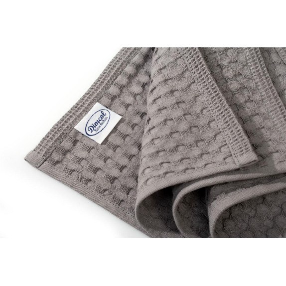 Ποτηρόπανο Dimcol Πικέ Solid 50x70 Grey