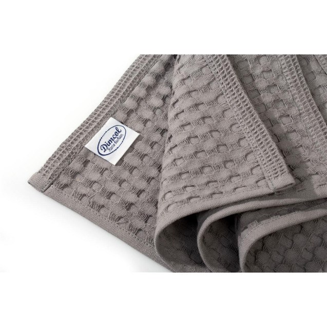 Ποτηρόπανο Dimcol Πικέ Solid 50x70 Grey