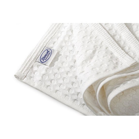 Ποτηρόπανο Dimcol Πικέ Solid 50x70 White