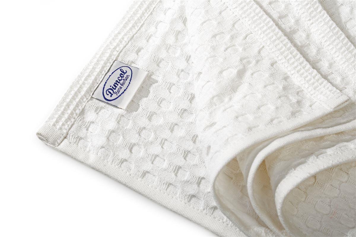 Ποτηρόπανο Dimcol Πικέ Solid 50x70 White