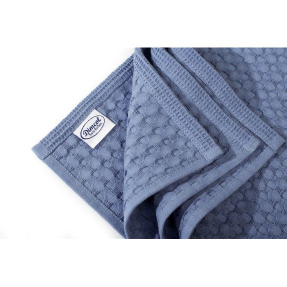 Ποτηρόπανο Dimcol Πικέ Solid 50x70 Classic Blue