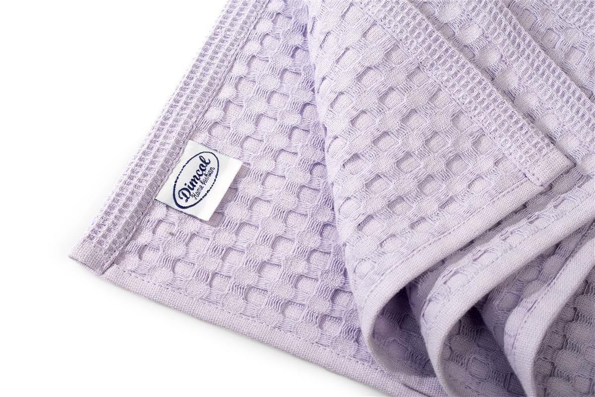 Ποτηρόπανο Dimcol Πικέ Solid 50x70 Pastel Lilac