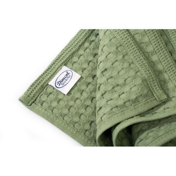 Ποτηρόπανο Dimcol Πικέ Solid 50x70 Olive