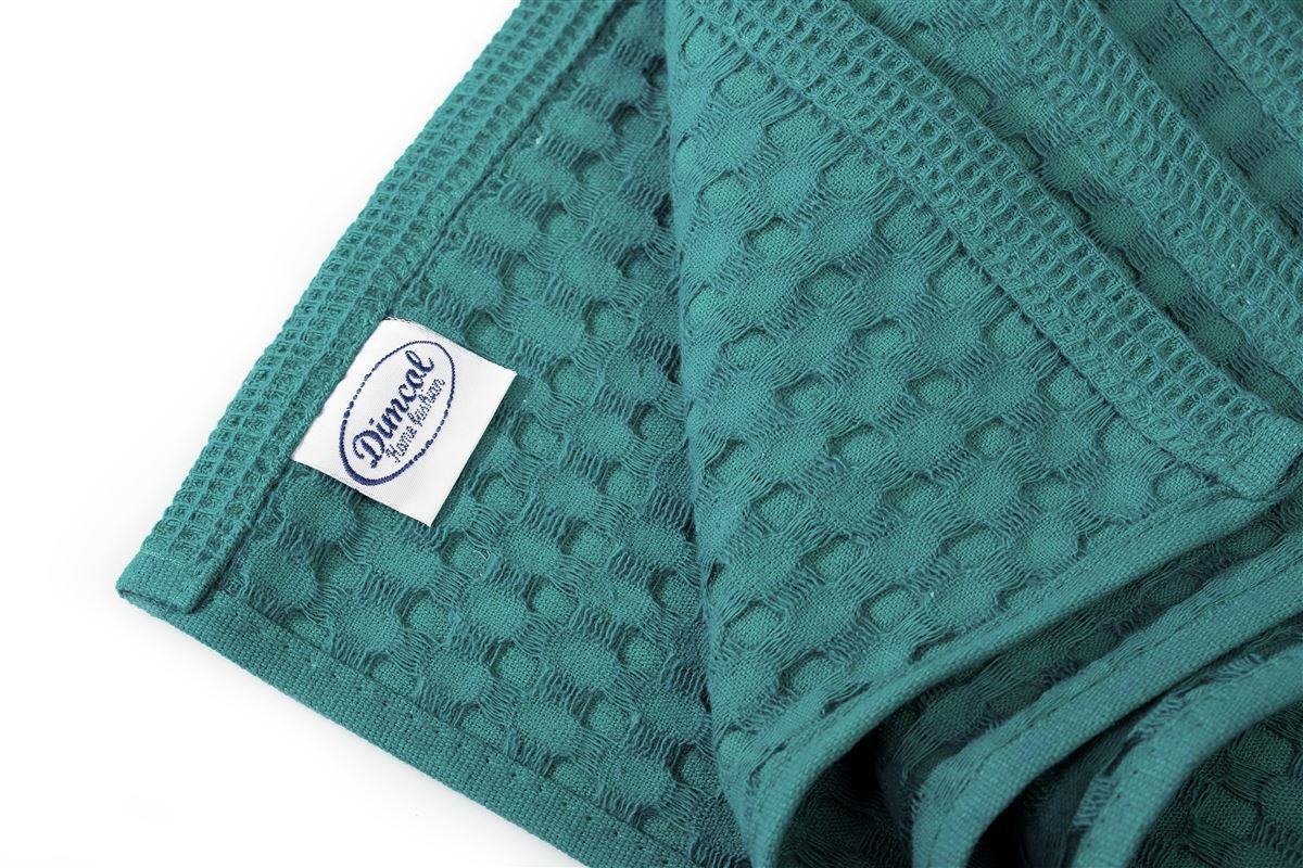 Ποτηρόπανο Dimcol Πικέ Solid 50x70 Petrol