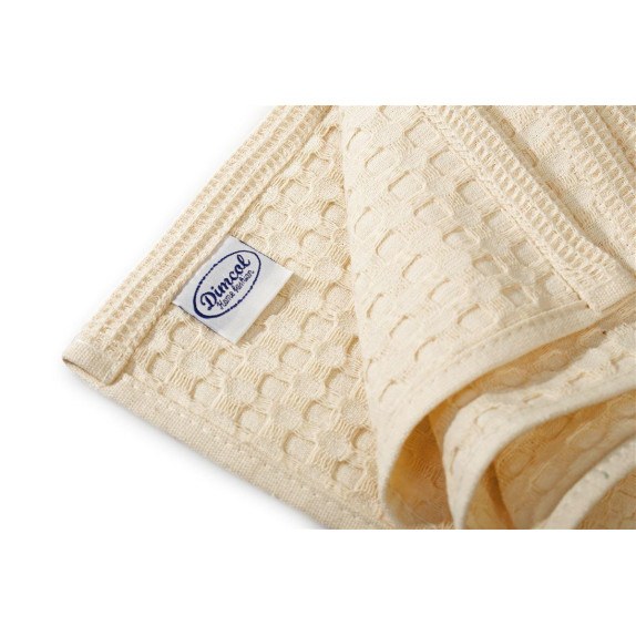 Ποτηρόπανο Dimcol Πικέ Solid 50x70 Ecru