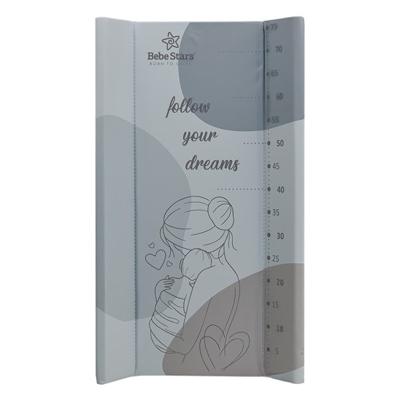 Αλλαξιερα Pvc Μαλακη Bebe Stars Stone Olive 19-189