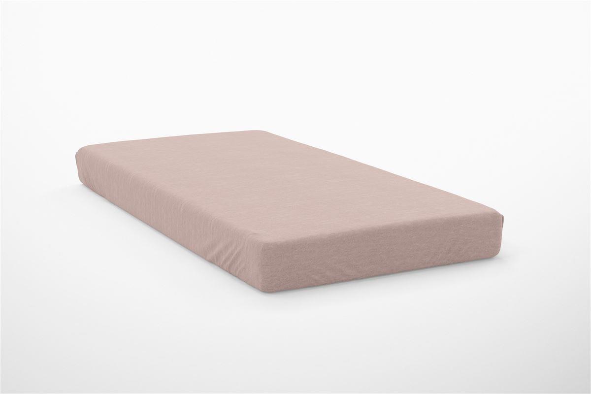 Σεντόνι King Size με Λάστιχο Dimcol Exotic Line 180x200+30 Dusty Rose