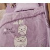 Βρεφική Κουβέρτα Βελουτέ Αγκαλιάς Nef-Nef Best Friends Lilac 75x100