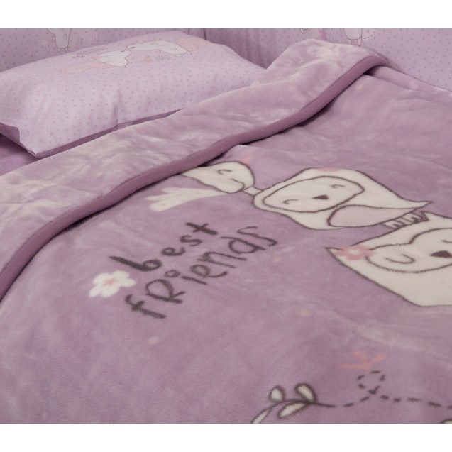 Βρεφική Κουβέρτα Βελουτέ Αγκαλιάς Nef-Nef Best...