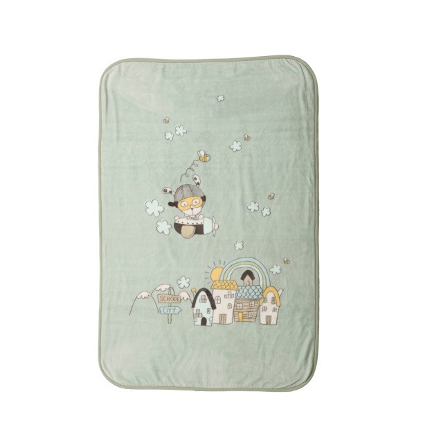 Βρεφική Κουβέρτα Βελουτέ Κούνιας Nef-Nef In The...