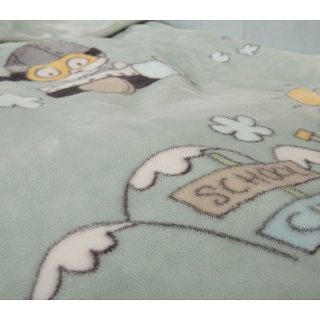 Βρεφική Κουβέρτα Βελουτέ Κούνιας Nef-Nef In The...